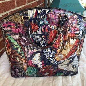 Brahmin large Duxbury satchel in Metamorphosis Butterfly 🦋 pattern